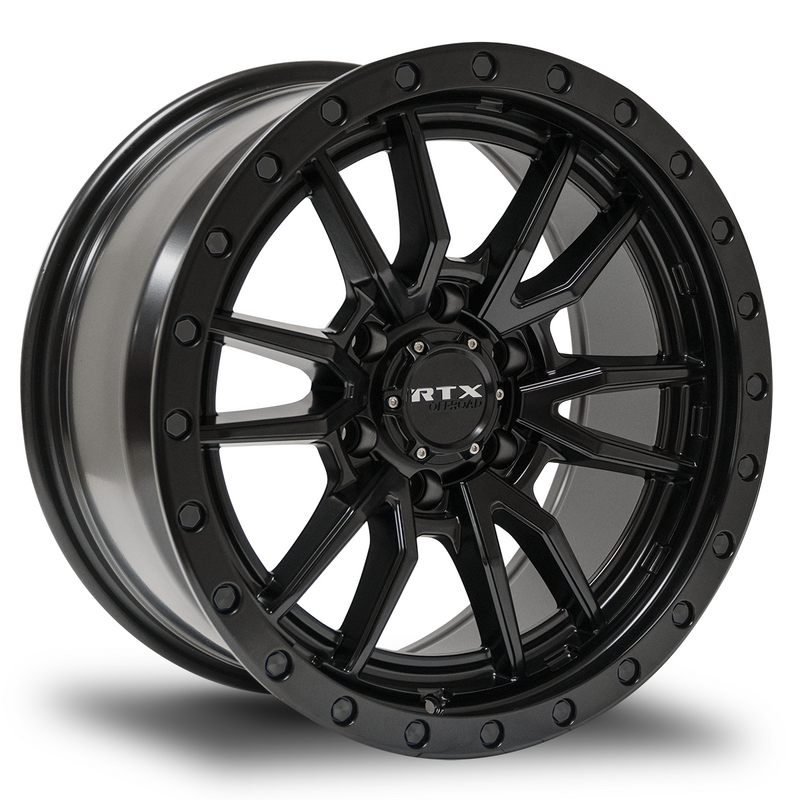 Load image into Gallery viewer, RTX® (Offroad) • 082826 • Wolf • Satin Black • 20x9 6x139.7 ET10 CB106.1
