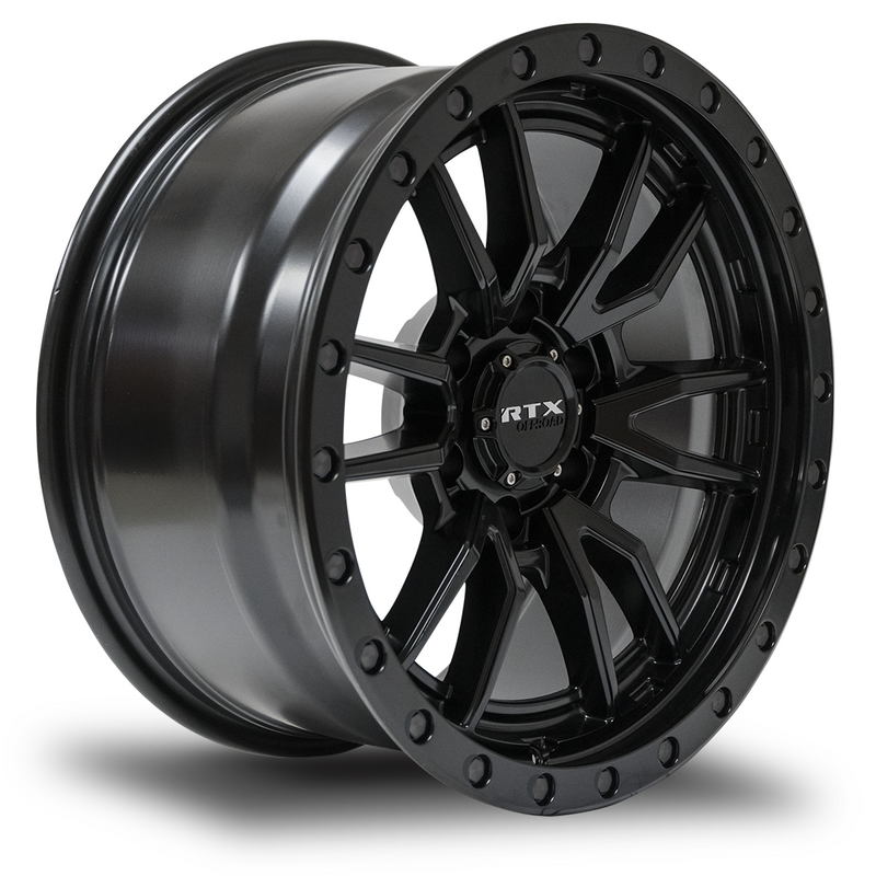 Load image into Gallery viewer, RTX® (Offroad) • 082826 • Wolf • Satin Black • 20x9 6x139.7 ET10 CB106.1
