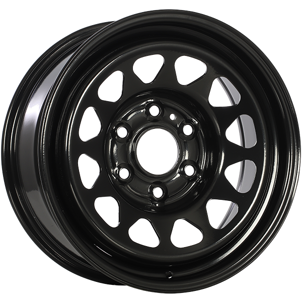 Chargez l'image dans la visionneuse de la galerie, RTX® (ST) • X47781 • Steel Wheels • Black • 17x8 6x139.7 ET24 CB78.1
