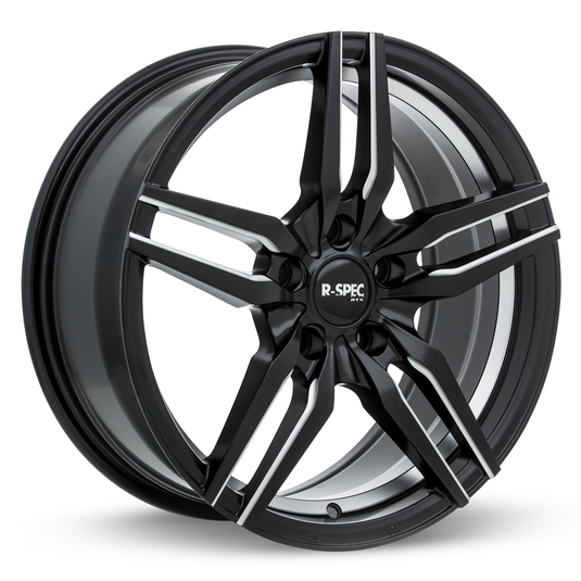 RTX® (R-Spec) • 082114 • Zénith • Noir satiné fraisé • 19x9,5 5x120 ET38 CB72.6