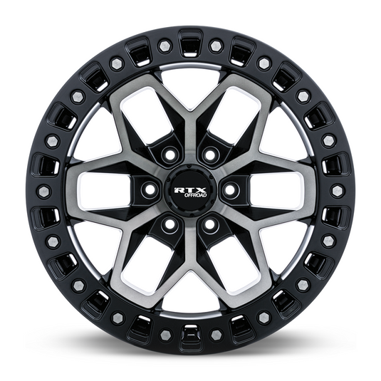 RTX® (Offroad) • 082927 • Zion • Satin Black Tinted Bronze • 18x9 6x135 ET0 CB87.1