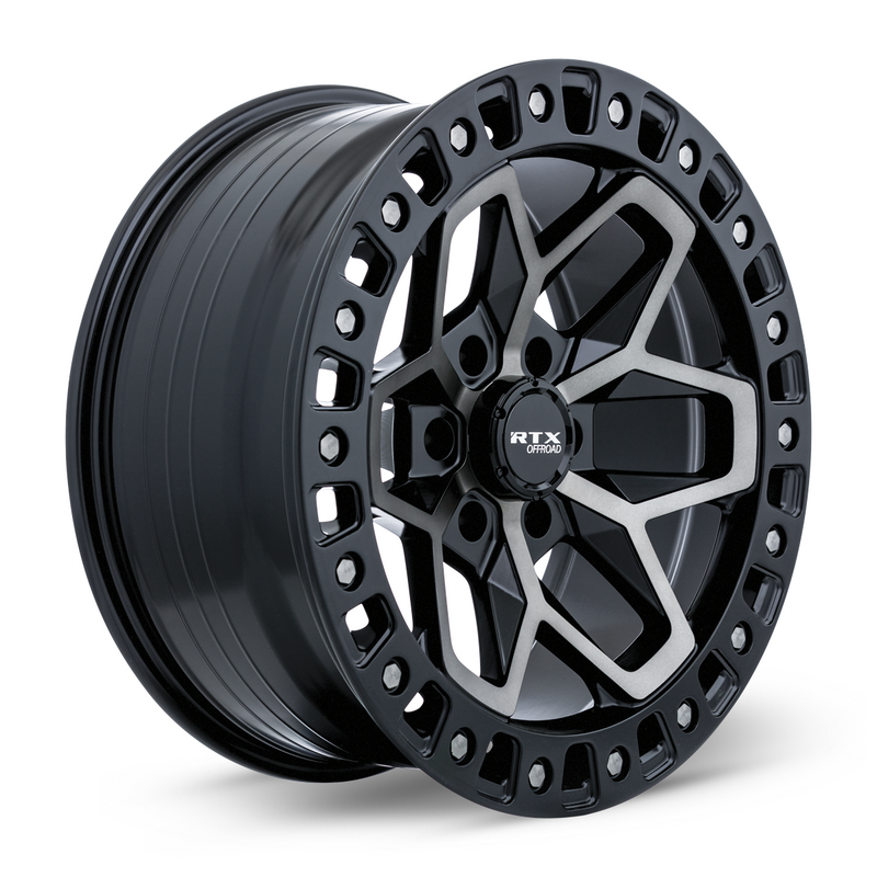 Load image into Gallery viewer, RTX® (Offroad) • 082922 • Zion • Satin Black Tinted Bronze • 17x9 5x127 ET-15 CB71.5
