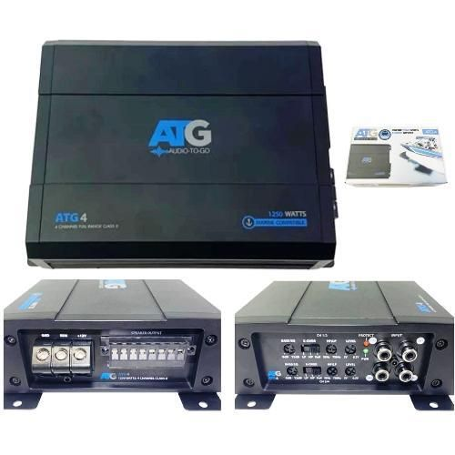 Load image into Gallery viewer, ATG ATG4 - Audio NEO Marine 4CH Amplifier 4 X 125W @ 4Ohms - RACKTRENDZ
