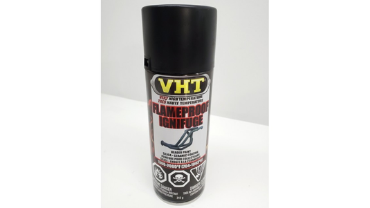 VHT CSP102 - High Temperature Flameproof Header Paint, 312g Black - RACKTRENDZ