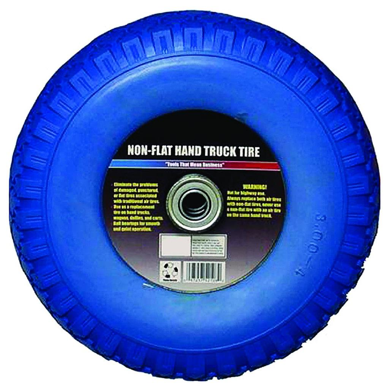 Chargez l&#39;image dans la visionneuse de la galerie, Rodac RDFNF750B - Non-Flat Hand Truck Tire 600LB
