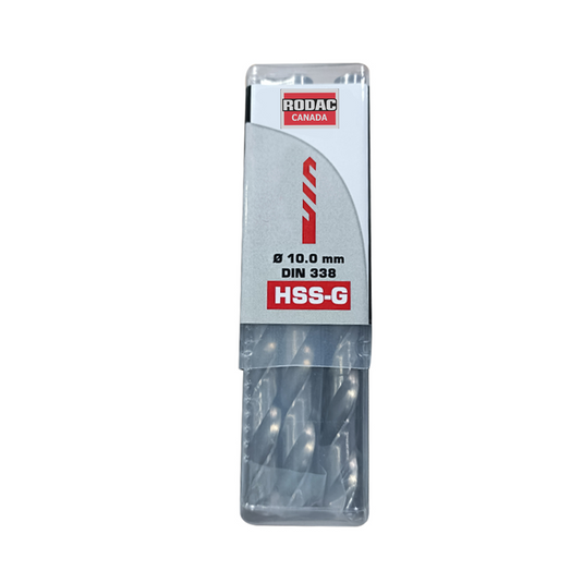 Rodac RDSN01406-5 - (Pack of 5) Black and Gold H.D. 9/64" HSS Drill Bits