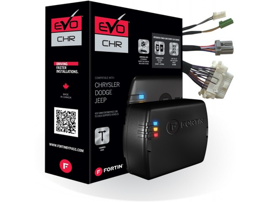 Fortin EVO-CHRT7 - Combo module & T-Harness for 2013+ Chysler, Dodge and Jeep Tip-Start & Push-To-Start vehicles - RACKTRENDZ
