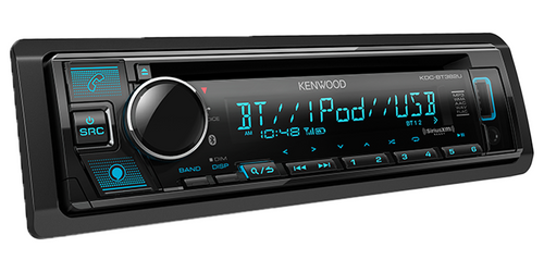 Kenwood KDC-BT382U - Récepteur CD BLUETOOTH simple DIN 50Wx4