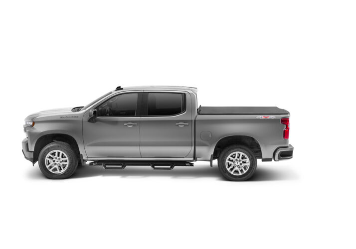 Load image into Gallery viewer, Extang® • 77424 • Trifecta E-Series • Soft Tri-Fold Tonneau Cover • Ram 1500 NB 5&#39;7&quot; 19-22 with RamBox &amp; with or without Multifunction Tailgate - RACKTRENDZ
