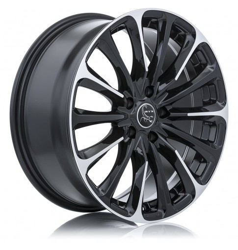 Load image into Gallery viewer, RTX® (RTX) • 081667 • Poison • Black Machined • 16x7 5x114.3 ET42 CB73.1
