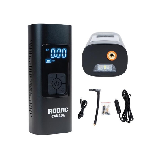 RT RD25413 - Portable Digital Tire Inflator 5 in 1