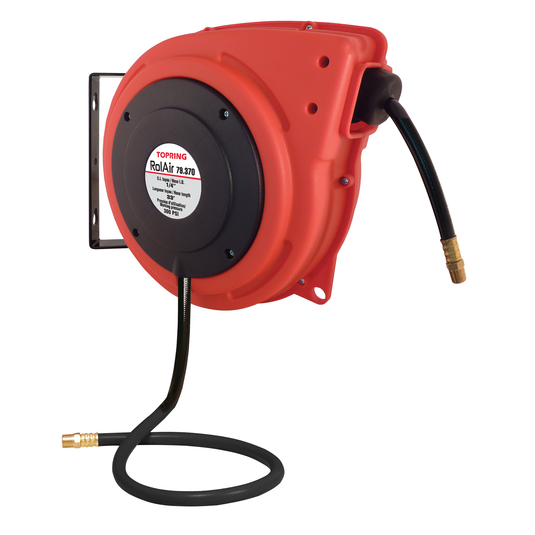 Topring 79.380 - Hose Reel RolAir/PVC Hose 3/8 x 50' x 1/4 (m) npt lrg