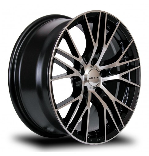 Load image into Gallery viewer, RTX® (RTX) • 081918 • Vertex • Black Machined • 18x8 5x108 ET38 CB63.4
