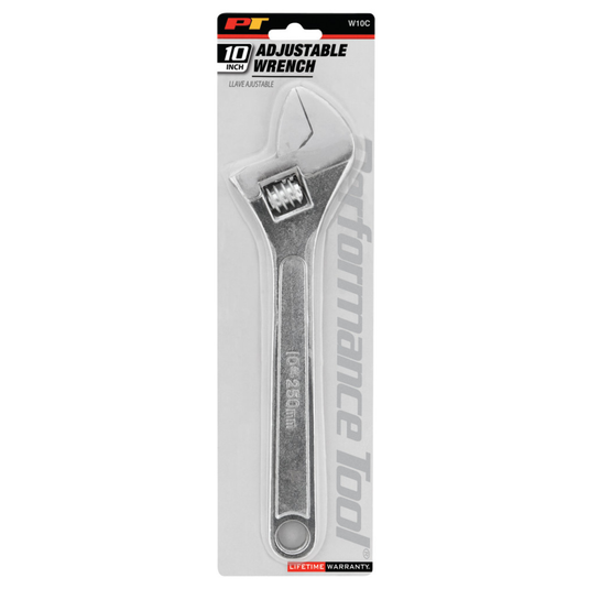 Performance Tools W10C - 10" Adjustable Wrench