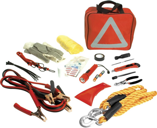 Performance Tool W1555 - Kit d'assistance routière d'urgence de luxe avec câbles de démarrage