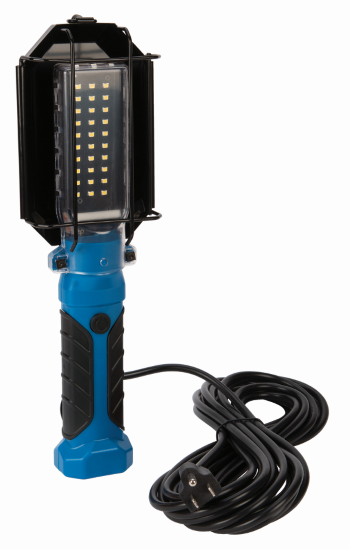 Performance Tool W2237 - 25' 18GA 1 000 lumens 120 V LED Drop Light avec prise 120 V intégrée supplémentaire, 1 paquet