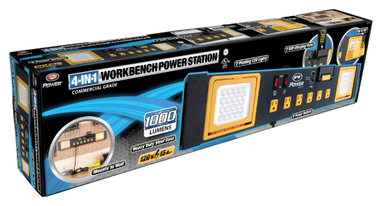 Load image into Gallery viewer, Performance Tools W2279 - Multipurpose 3 in 1 Workbench Power Station
