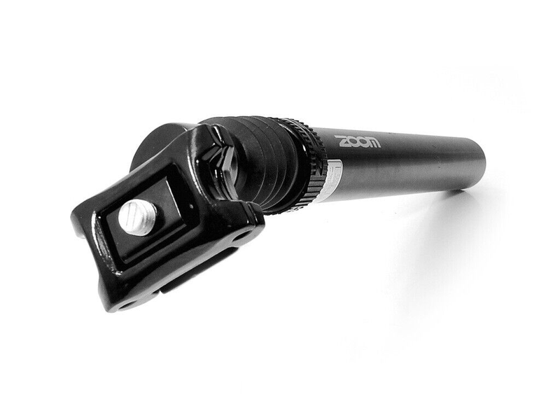 Chargez l&#39;image dans la visionneuse de la galerie, Tige de selle Maui MBFT02BLK-7 - SPS-C372 25,4 - 31,8 mm x 350 en aluminium avec suspension noire
