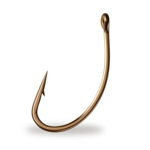 CO68AP-TX-10-25H - MUSTAD - HAMEÇON ŒUF/CADDIS #10 DÉCALAGE 2XH 2X COURT ŒIL FORGÉ VERS LE BAS BRONZE 25PK UPC :