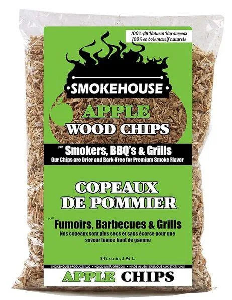 FK72 - FUMOIR - COPEAUX DE BOIS FINS POMME 242 POUCES CUBE