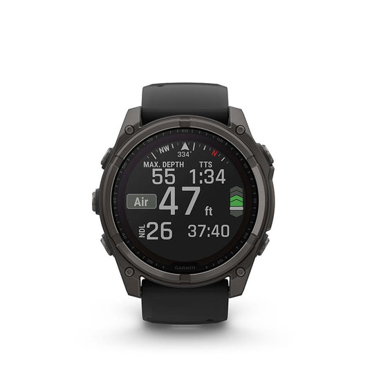 Garmin fēnix 8 Solar Sapphire GPS Smartwatch 51mm Titanium Bezel