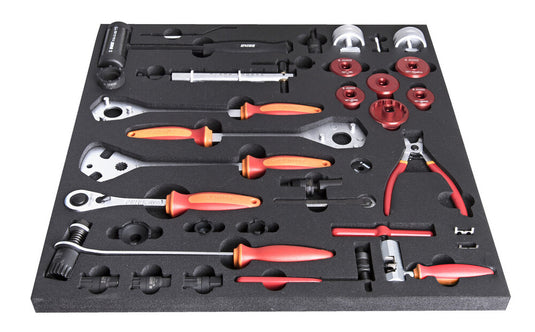 Unior Tools Set of tools in tray 2 for 2600A and 2600C - Drivetrain tools
