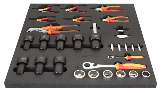 Unior Tools Set of tools in tray 3 for 2600D