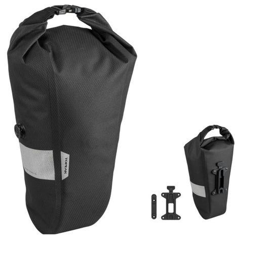 TOPEAK FASTFUEL DRYBAG 0.8L – BLACK TOP TUBE BAGS