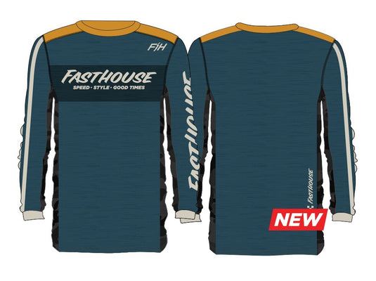 Fasthouse Youth Classic Acadia LS Jersey