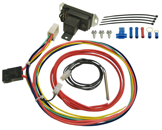 Adjustable Electric Fan Controller TSTAT - Push In Radiator Probe - RACKTRENDZ