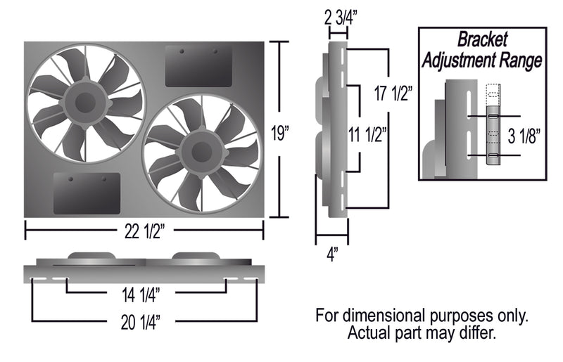 Load image into Gallery viewer, DUAL RAD FAN/ALUMINUM SHR - RACKTRENDZ
