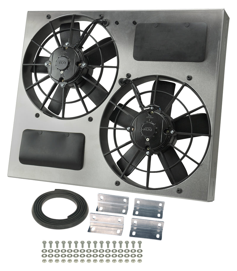 Load image into Gallery viewer, DUAL RAD FAN/ALUMINUM SHR - RACKTRENDZ
