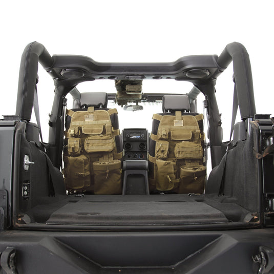 Gear Seat Cover - Front - Coyote Tan - 76-12 CJ/YJ/TJ/LJ/JK - RACKTRENDZ