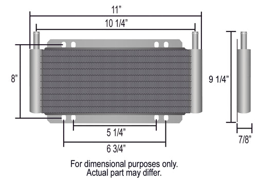 9 3/4X11X3/4 PLTFIN TRANS - RACKTRENDZ