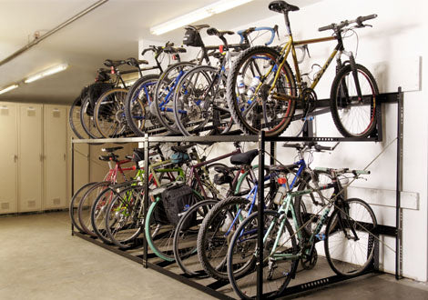 Chargez l&#39;image dans la visionneuse de la galerie, Saris 8110 Stretch 10 Bike Locking Storage Rack - RACKTRENDZ
