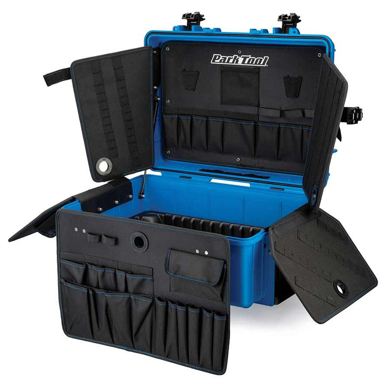 Load image into Gallery viewer, Rolling Big Blue Box Tool Case - RACKTRENDZ
