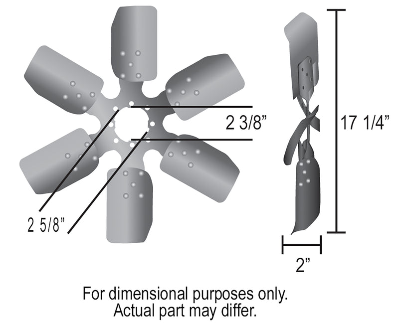 Load image into Gallery viewer, 17&#39;FAN CLTCH FAN STD - RACKTRENDZ
