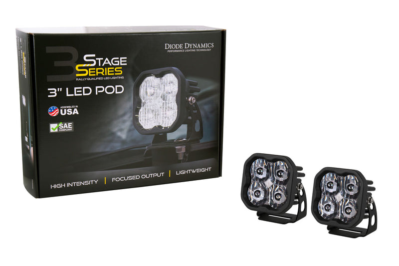Load image into Gallery viewer, SS3 LED POD PRO WHITE COMBO STANDAR - RACKTRENDZ
