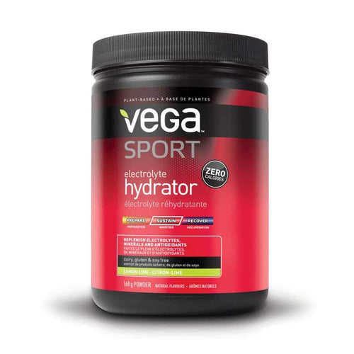Vega Sport Electrolyte Hydrator Drink Mix 168g (Lemon/Lime) - RACKTRENDZ