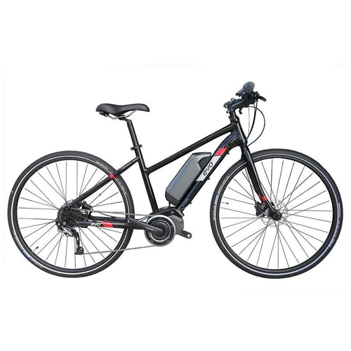 Evo e-Bikes Step MD-1 Electric Bicycle, Black - RACKTRENDZ