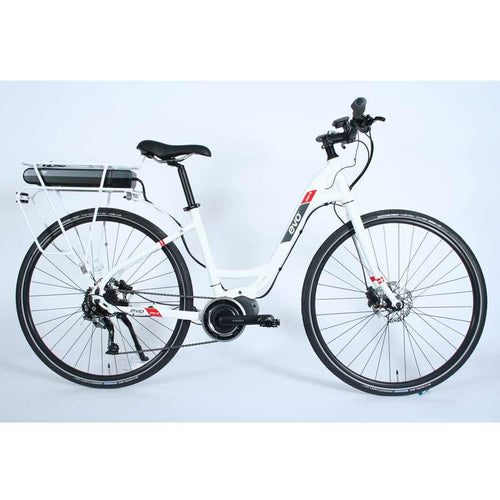 Evo e-Bikes Step MD-2 Electric Bicycle, White - RACKTRENDZ