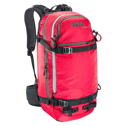 EVOC FR Guide Snow Protector 30L Backpack Red - RACKTRENDZ