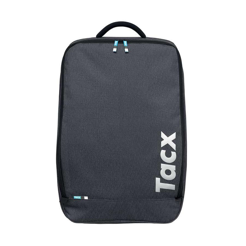 Load image into Gallery viewer, Front view of Garmin Tacx Trainer Bag for carrying Tacx indoor bike trainers.
