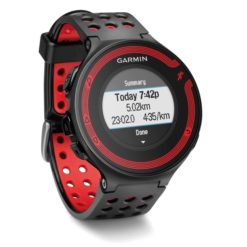 Load image into Gallery viewer, Garmin Forerunner 220 with Premium HRM Black/Red 010-01147-30

