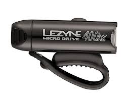 Lezyne Micro Drive 400XL Bike Light, Black