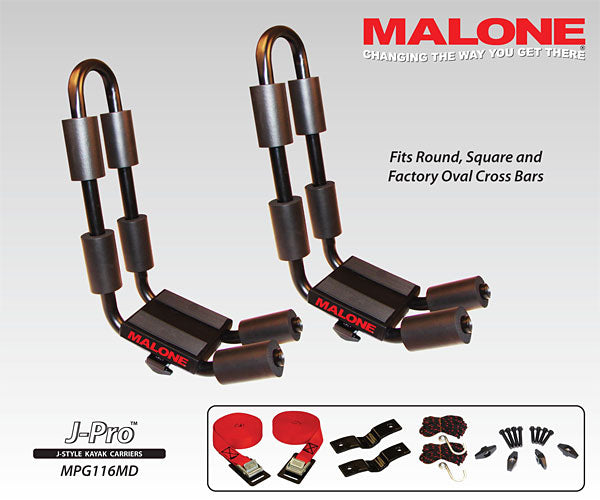 Load image into Gallery viewer, Malone J-Pro Kayak Carrier - RACKTRENDZ
