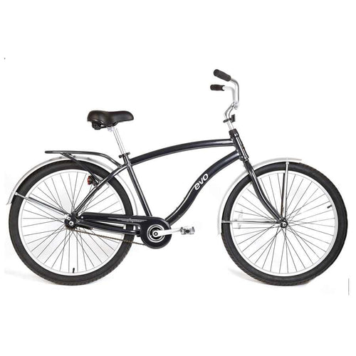 Evo Signet M CB Cruiser Bike, Grey - RACKTRENDZ