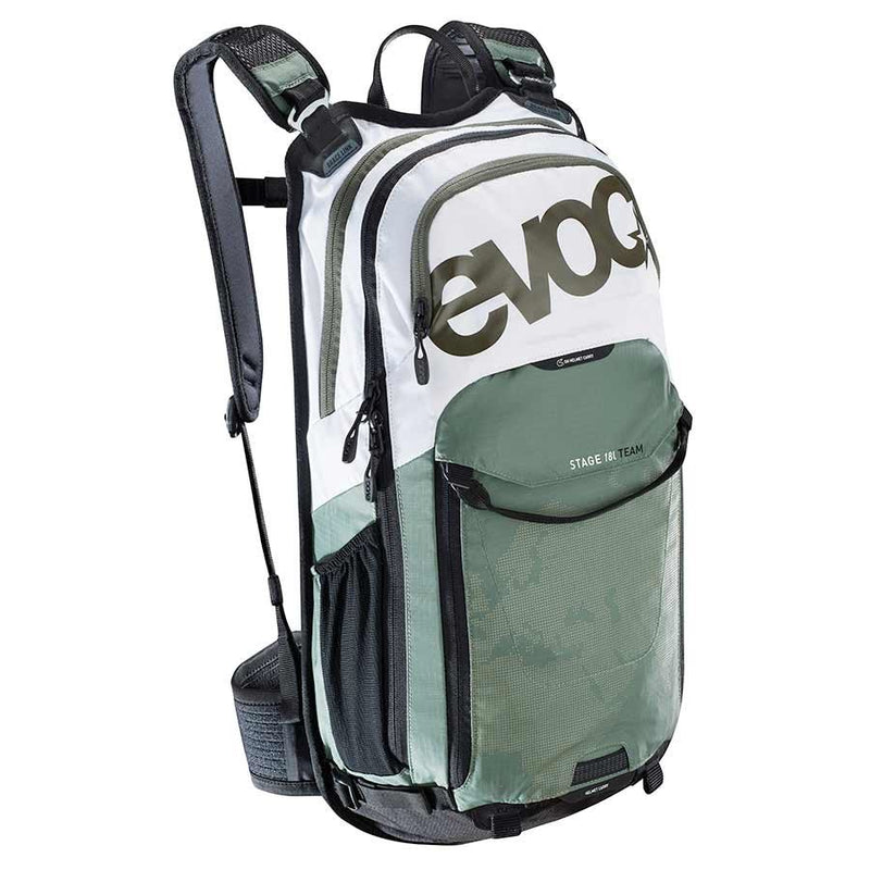 Load image into Gallery viewer, Evoc Stage 18 Backpack White/ Olive - RACKTRENDZ
