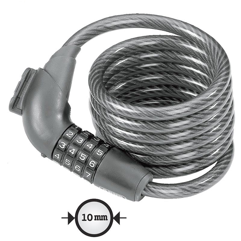 Chargez l&#39;image dans la visionneuse de la galerie, ABUS Tresor Coil Cable Combo Lock - RACKTRENDZ
