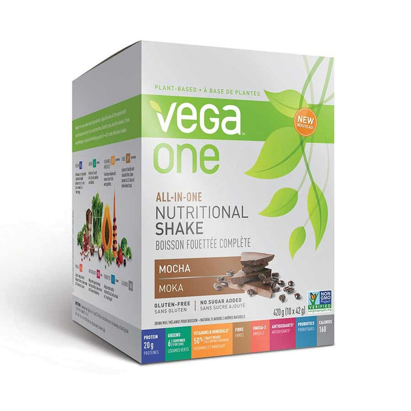 Chargez l&#39;image dans la visionneuse de la galerie, Vega One Nutritional Shake Mix (10 Servings) - RACKTRENDZ

